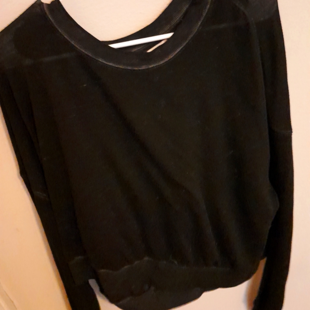 Mesh sweatshirt